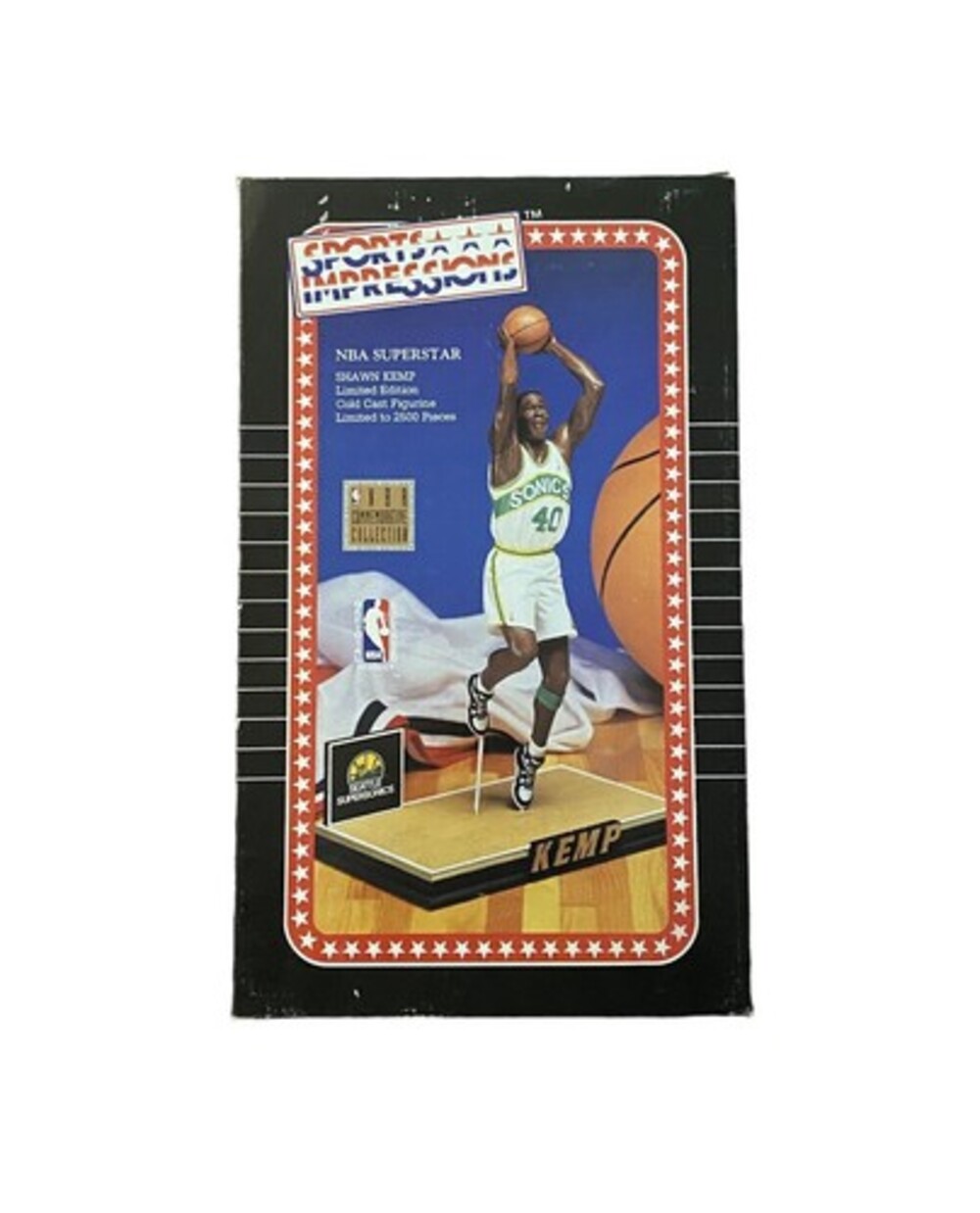 Vintage Sports Impressions Shawn Kemp Limited Edition Figurine NOS